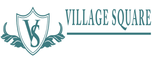 This image icon displays the Village Square Apartments Logo